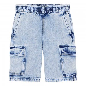 Molo Alvy Shorts Pojke Light Stone Denim | SE0000701