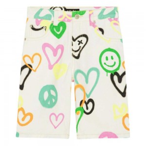 Molo Art Shorts Flicka Heart Colours | SE0000402