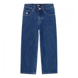 Molo Aska Byxor & Jeans Pojke Blue Denim | SE0000661