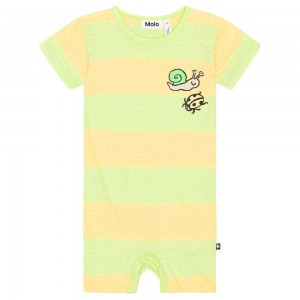 Molo Finn Bodies Babysuits Pojke Bleach Sun | SE0001240