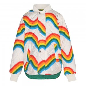 Molo Hallow Fleece Softshell Rainbow Big | SE0000143