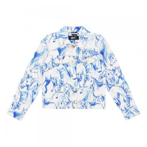 Molo Heidi Jackor & Kappor Blue Horses | SE0000016