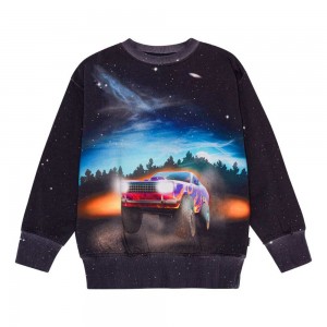 Molo Mattis Sweatshirts Cardigans Pojke Flame Car | SE0000761