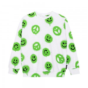 Molo Miksi Sweatshirts Cardigans Pojke Easy Peacy Vert | SE0000746