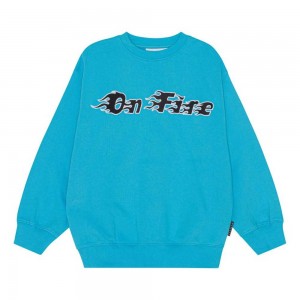 Molo Monti Sweatshirts Cardigans Pojke Turquoise Blue | SE0000764