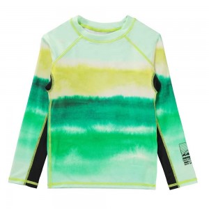 Molo Neptune LS UV-Tröjor Aqua Green | SE0001104