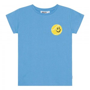 Molo Ranva T Shirts Tops Flicka Tennis Smile | SE0000552