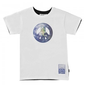 Molo Raul T Shirts Tops Pojke Earth Kindness | SE0000860