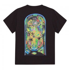 Molo Riley T Shirts Tops Pojke Pinball Dark | SE0000791