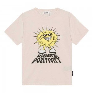 Molo Riley T Shirts Tops Pojke Positive Sun | SE0000818