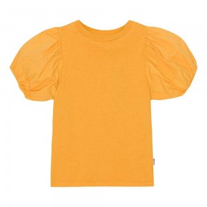 Molo Ritta T Shirts Tops Flicka Honey Gold | SE0000512