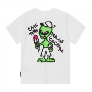 Molo Rodney T Shirts Tops Pojke Icecream Alien | SE0000820