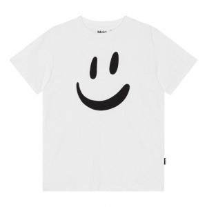 Molo Roxo T Shirts Tops Flicka White | SE0000593