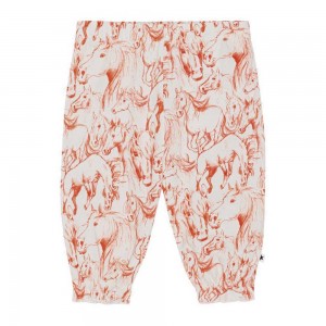 Molo Selena Pants Jeans Flicka Red Horses | SE0001384