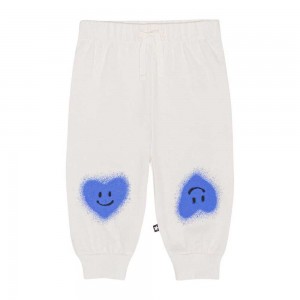 Molo Simeon Pants Jeans Flicka Blue Heart | SE0001372