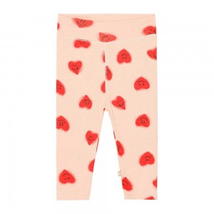 Molo Sting Pants Jeans Flicka Red Hearts_ Jersey | SE0001387