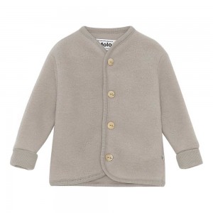 Molo Umber Fleece Softshell Moon Sand | SE0000056