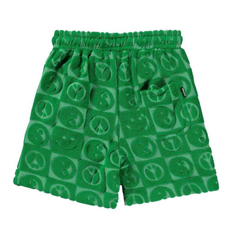 Molo Abay Shorts Bright Green | SE0001026