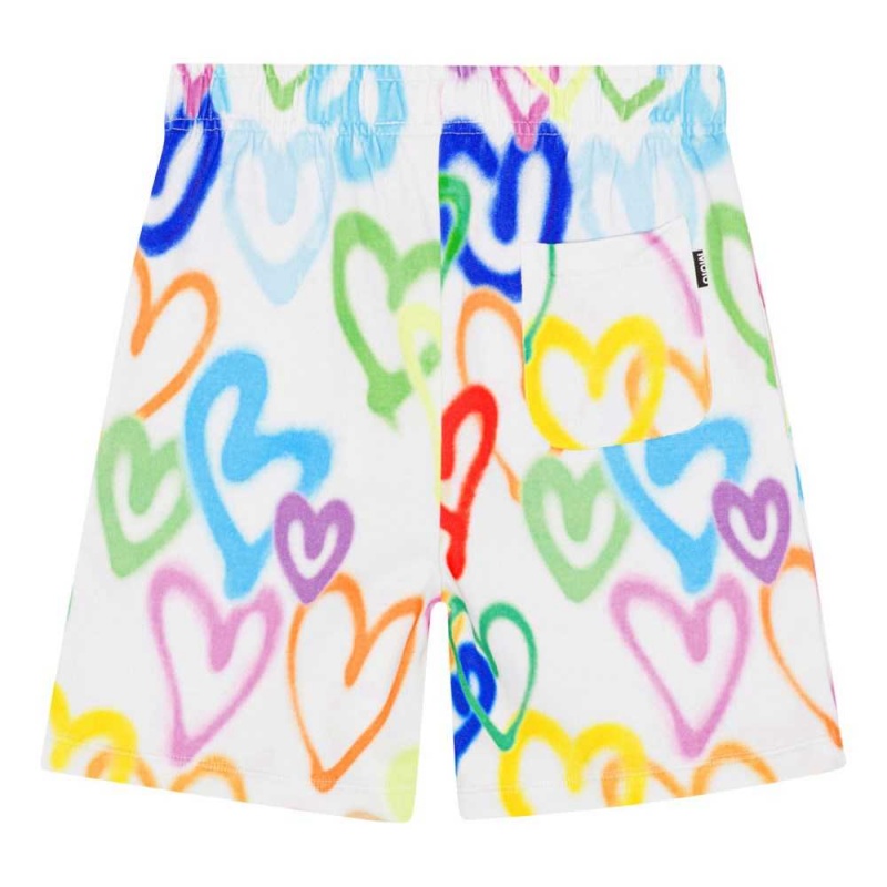 Molo Adian Shorts Pojke Variety Hearts | SE0000695