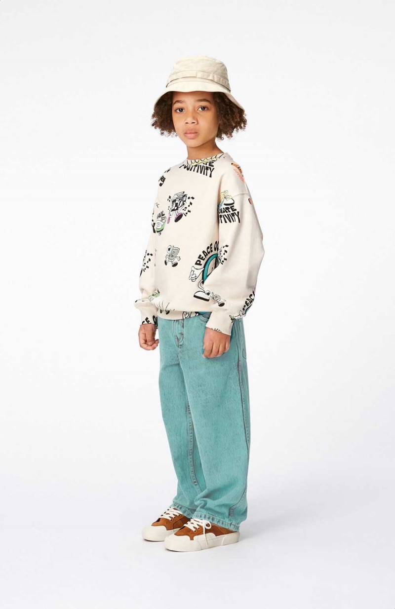 Molo Aiden Byxor & Jeans Flicka Pacific Overdye | SE0000352