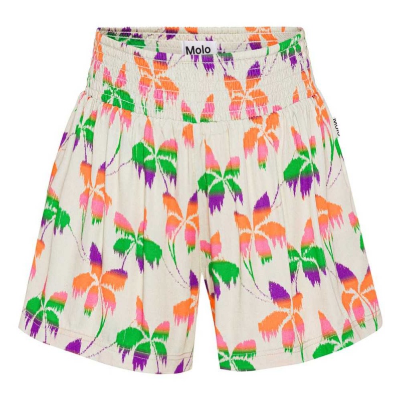 Molo Alanis Shorts Flicka Floral Palms | SE0000409