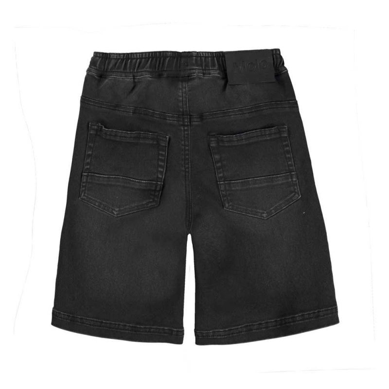 Molo Ali Shorts Pojke Washed Black | SE0000687