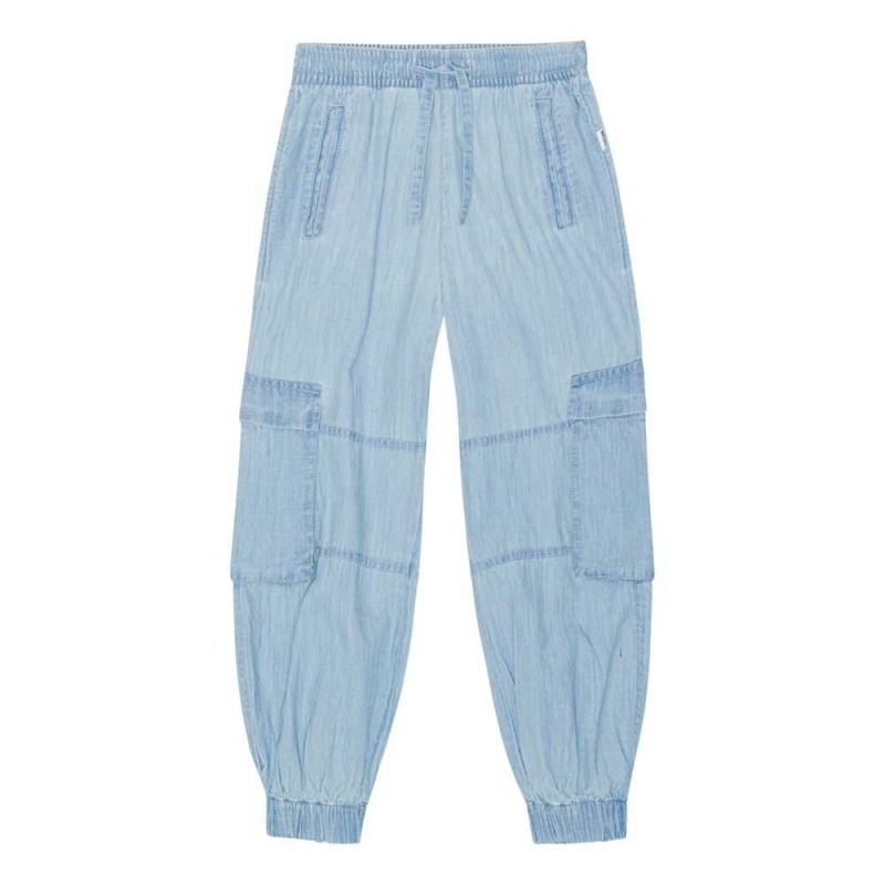 Molo Aliki Byxor & Jeans Flicka Summer Wash Indigo | SE0000366