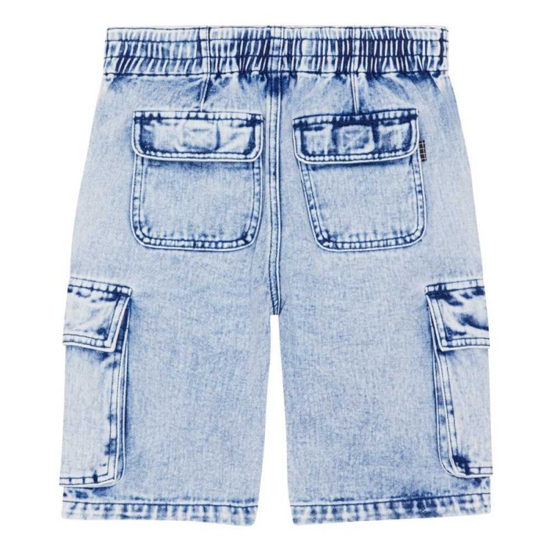 Molo Alvy Shorts Pojke Light Stone Denim | SE0000701