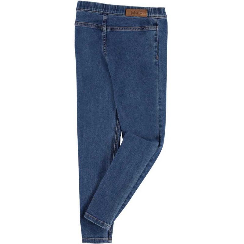 Molo April Byxor & Jeans Flicka Suttle Stone Blue | SE0000378