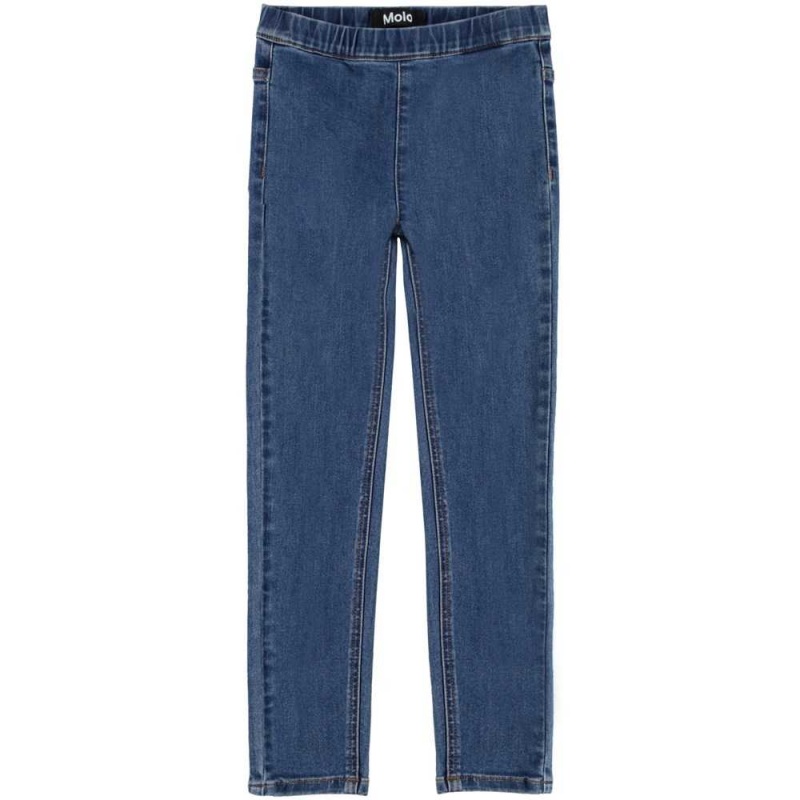 Molo April Byxor & Jeans Flicka Suttle Stone Blue | SE0000378