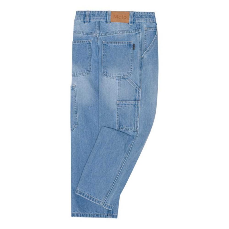 Molo Archer Byxor & Jeans Flicka Lightblue Denim | SE0000350