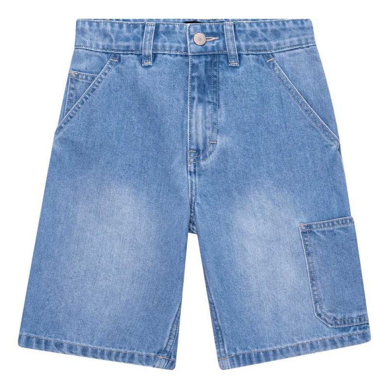 Molo Archie Shorts Pojke Lightblue Denim | SE0000726