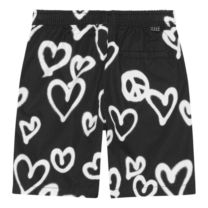 Molo Avart Shorts Pojke Sprayed Hearts | SE0000696