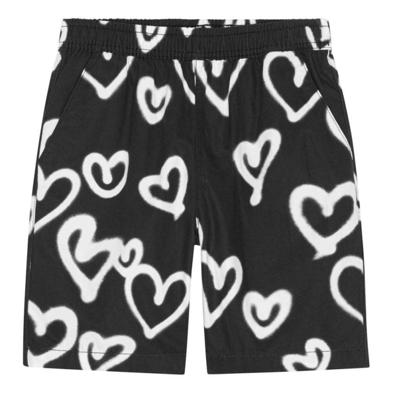 Molo Avart Shorts Pojke Sprayed Hearts | SE0000696