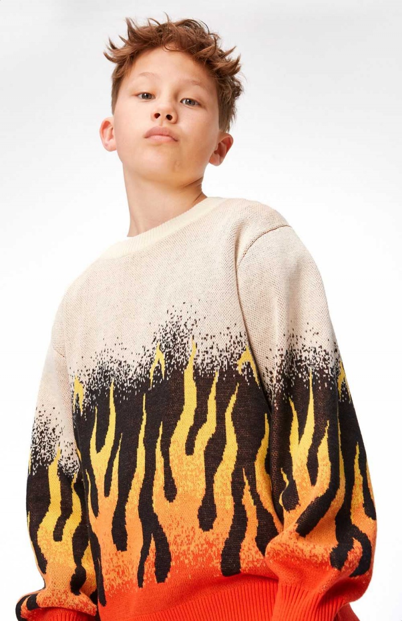 Molo Bello Sweatshirts Cardigans Pojke On Fire | SE0000639