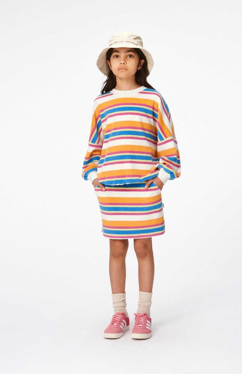 Molo Bethany Kjolar Flicka Artist Stripe | SE0000449