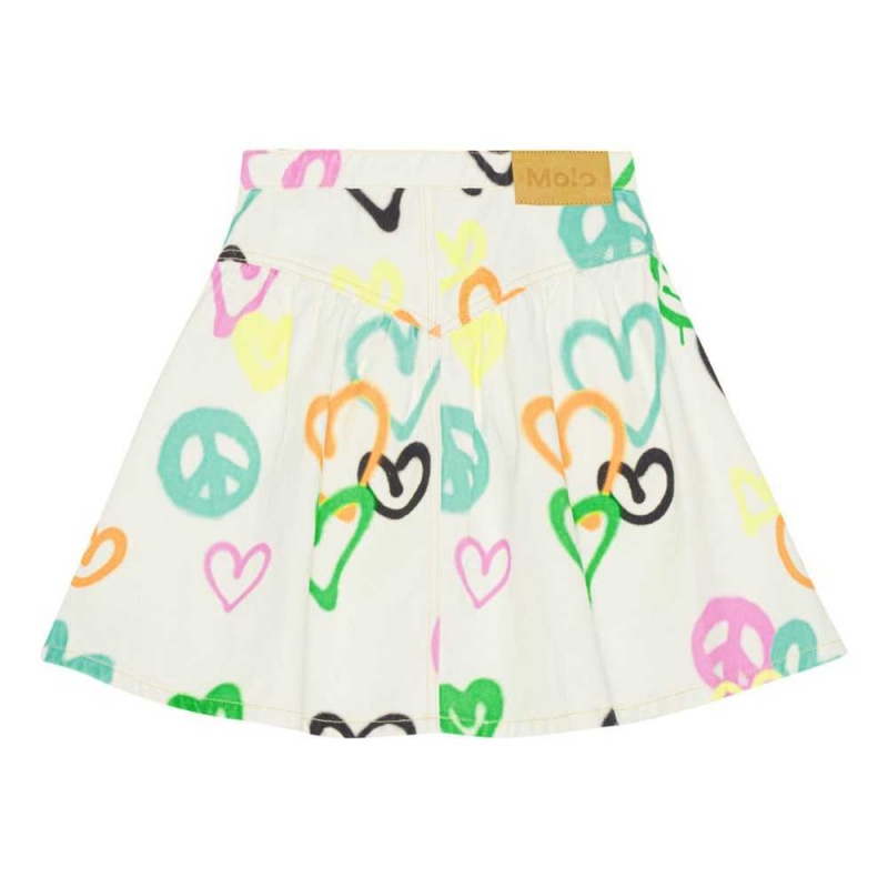 Molo Betsy Kjolar Flicka Heart Colours | SE0000432