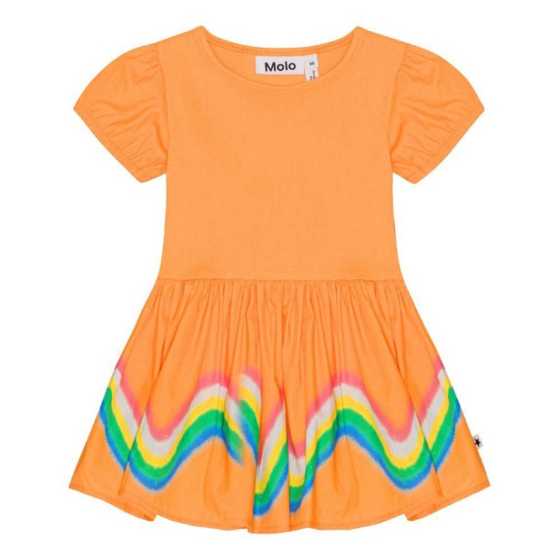 Molo Caitlin Klänningar Flicka Baby Rainbow | SE0001300