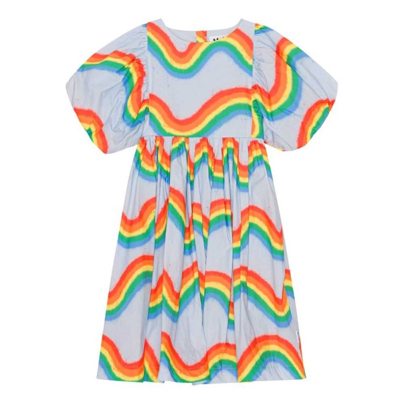 Molo Calyita Klänningar Flicka Rainbow Waves | SE0000264