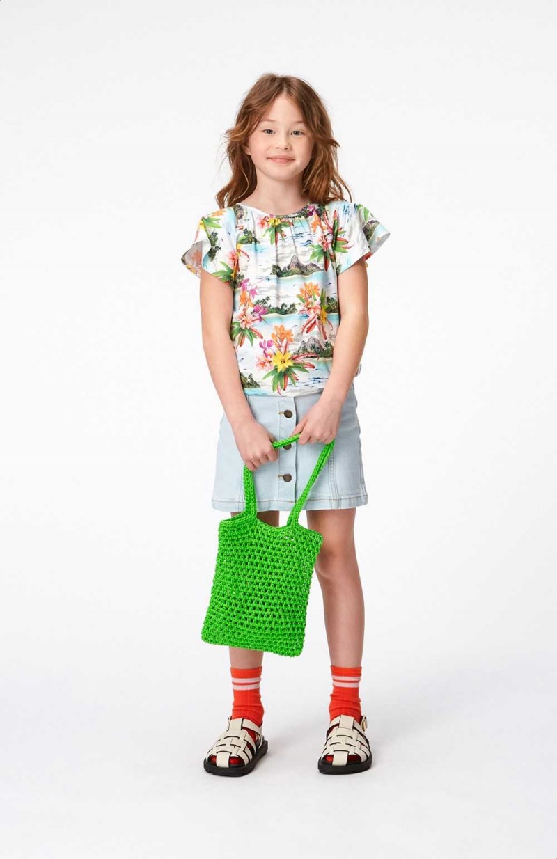 Molo Crochet Bag Bags Classic Green | SE0000896