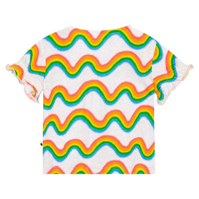 Molo Eline T Shirts Tops Flicka Rainbow Mini | SE0001435