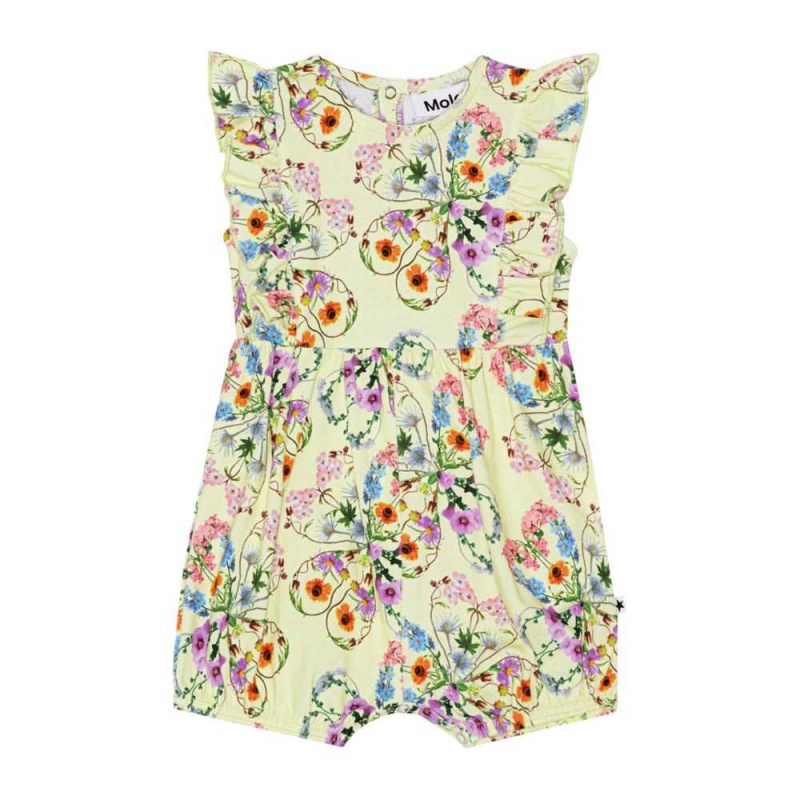 Molo Felicia Bodies Babysuits Flicka Flower Love | SE0001253