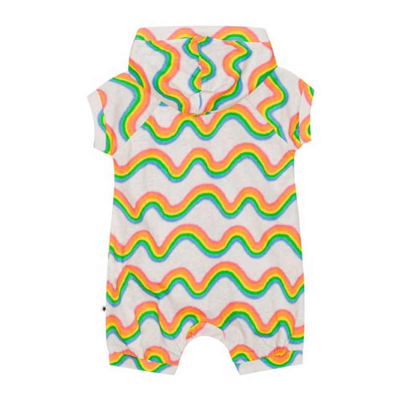 Molo Fidelia Bodies Babysuits Flicka Rainbow Mini | SE0001262