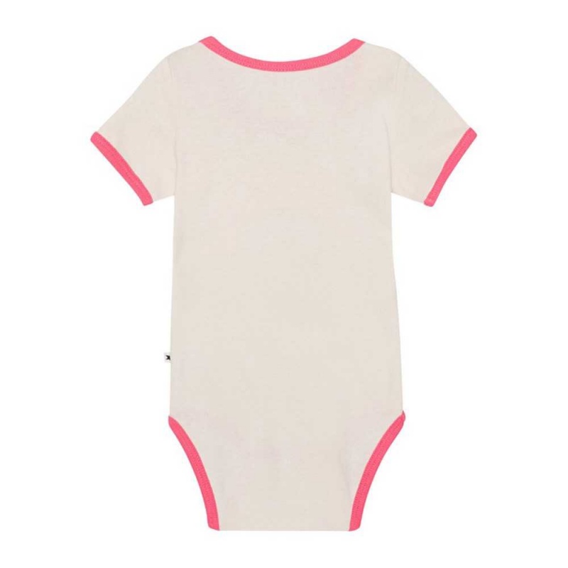 Molo Fossie Bodies Babysuits Flicka Retro Rainbow | SE0001284