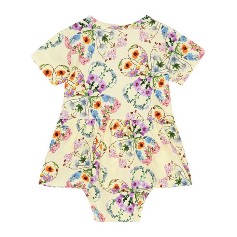 Molo Frannie Bodies Babysuits Flicka Flower Love | SE0001254