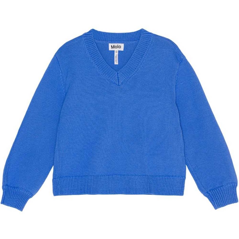 Molo Germaine Sweatshirts Cardigans Flicka Forget Me Not | SE0000299