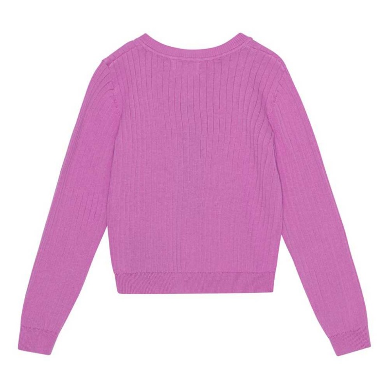 Molo Gloria Sweatshirts Cardigans Flicka Purple Pink | SE0000301