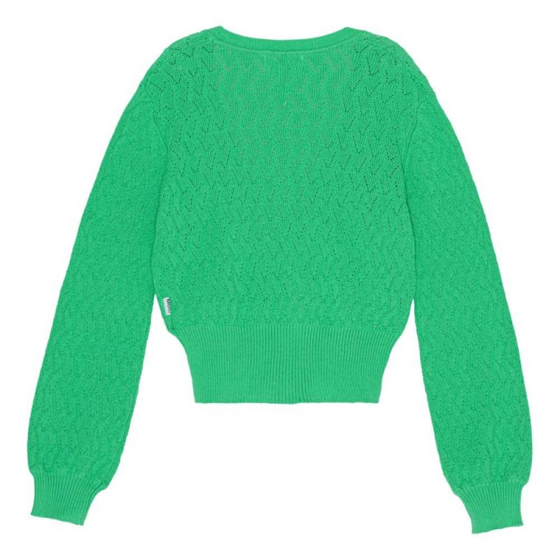 Molo Glory Sweatshirts Cardigans Flicka Chalk Green | SE0000310