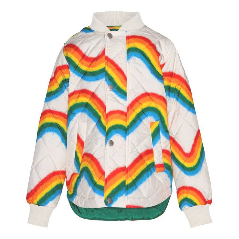 Molo Hallow Fleece Softshell Rainbow Big | SE0000143