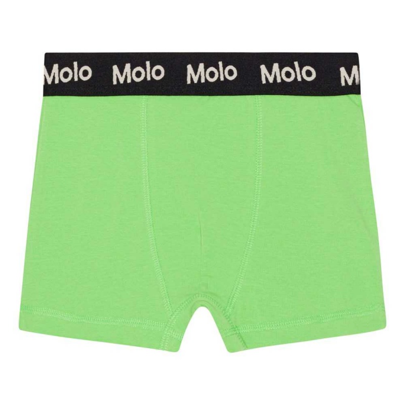 Molo Justin 2-pack Underwear Nightwear Pojke Grass Smiles | SE0000875